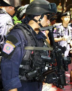 Thai police Swat officer - locally known as Arintirat 26