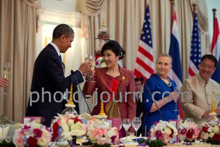 US President Barack Obama and Thailand Prime Minister Yingluck Shinawatra - the Americans went away relatively empty handed