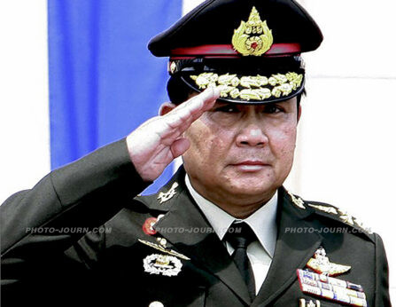 Thailand army chief General Prayut Chan-o-cha has denied the imposition of martial law nationwide amounts to a coup