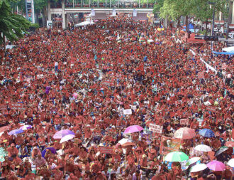 Red Shirt Ratchaprasong memorial 2011 04 | @photo_journ's newsblog by John Le Fevre