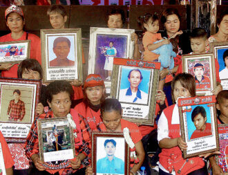 the families and friends of those killed on the streets of Bangkok in 2010 deserve an explanation