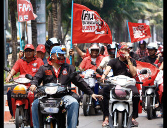 Red shirt rally in Pattaya March 12, 2010