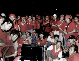 Red Shirts in Bangkok April 10, 2009