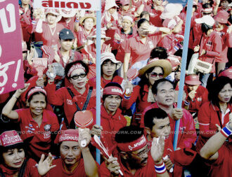 Bangkok red-shirt rally April 8, 2009