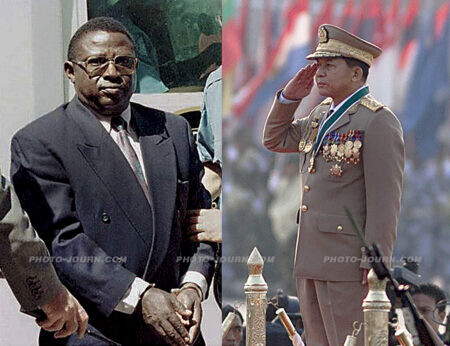 Hard-liners: Rwanda's Colonel Theoneste Bagosora & Myanmar's General Min Aung Hlaing