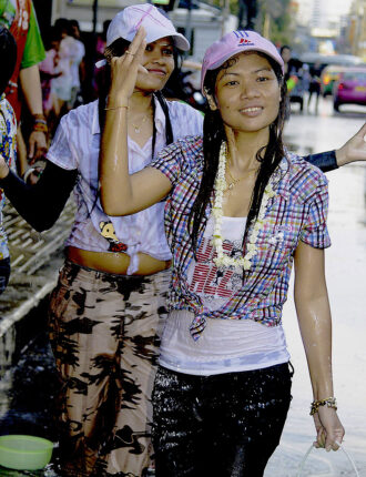 Just get wet during Songkran