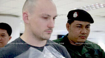 Precedent set as Brit Lee Aldhouse returned to face Phuket murder charge (video) *updated