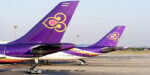 Tails of two Thai Airways aircraft at VTBD 700 | @photo_journ's newsblog by John Le Fevre