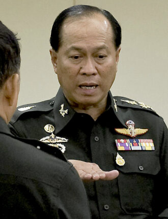General Anupong Paojinda, commander-in-chief of the Royal Thai Army