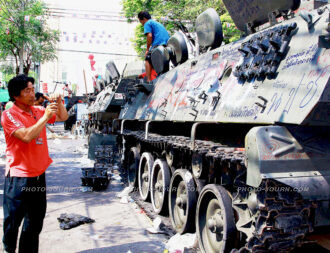 Red shirt rally Bangkok April 12 19 optimized | @photo_journ's newsblog by John Le Fevre
